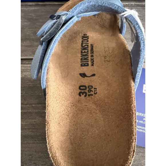 Birkenstock Kids Mayari Elemental Blue Size 30 NIB - Picture 9 of 11